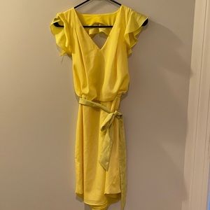 Jessica Simpson size 2 yellow dress NWT